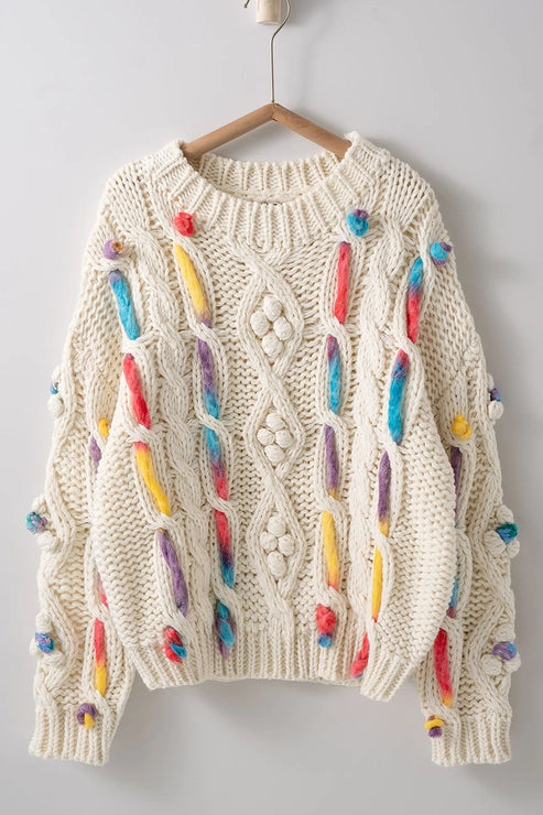 Urban Daizy Crochet Knit Sweater
