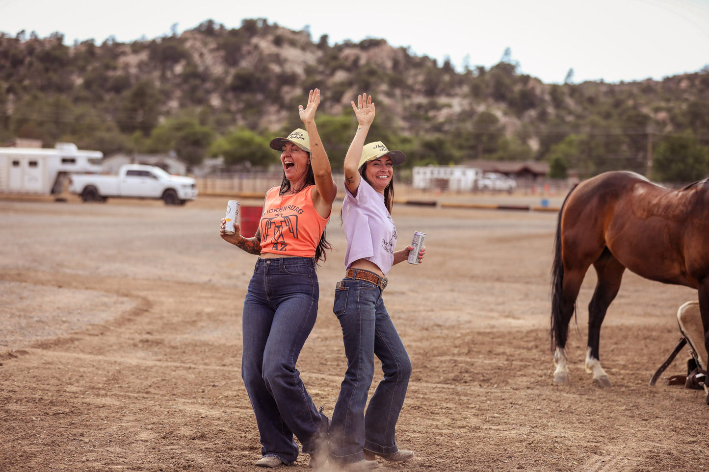 Hootin' & Hollerin' Embroidered Hats
