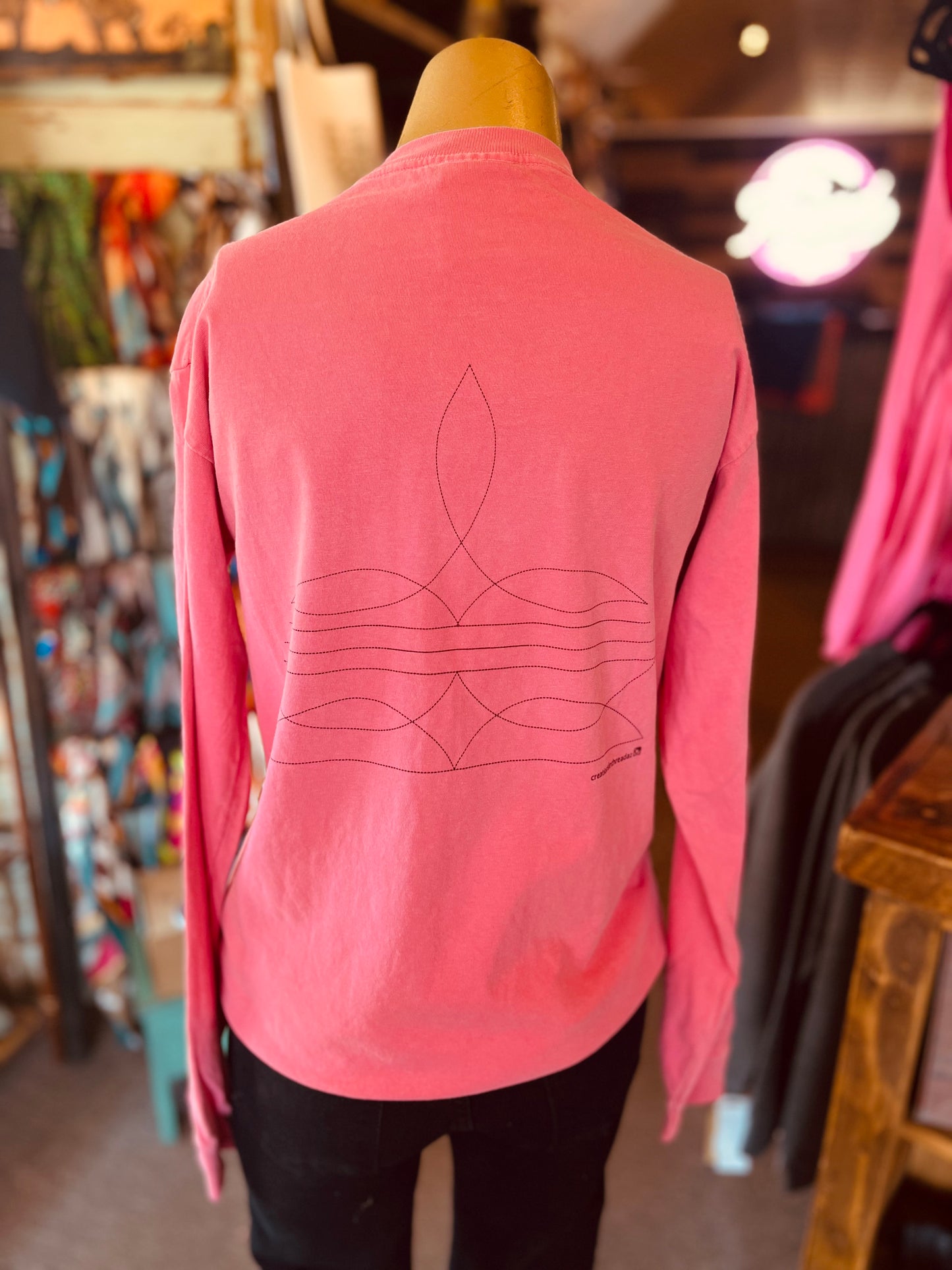 Boot Stitch Long-Sleeve T-Shirt