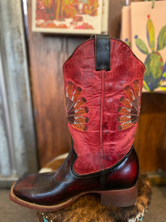 Women's Rustic Red Cowboys