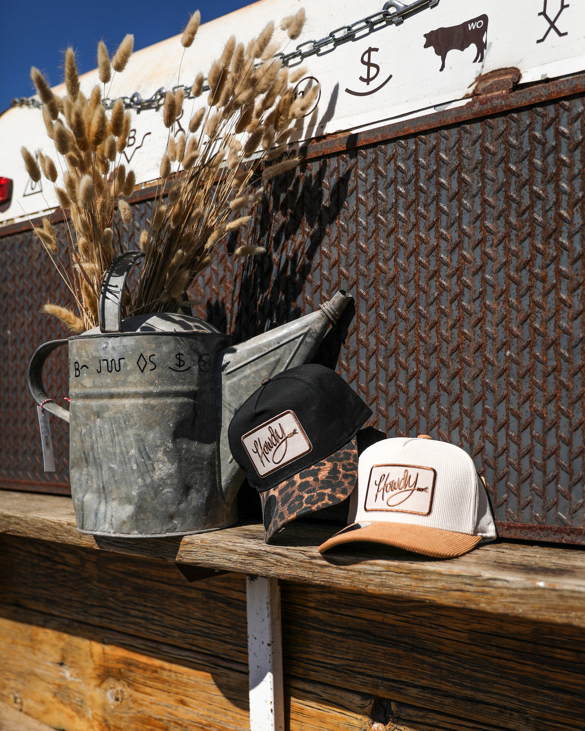 Howdy Patch Caps