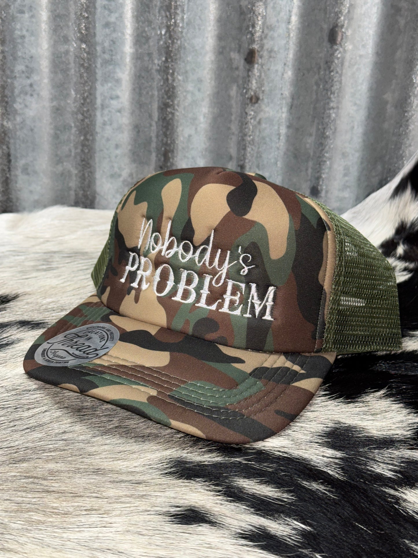 Nobody's Problem Foam Hats