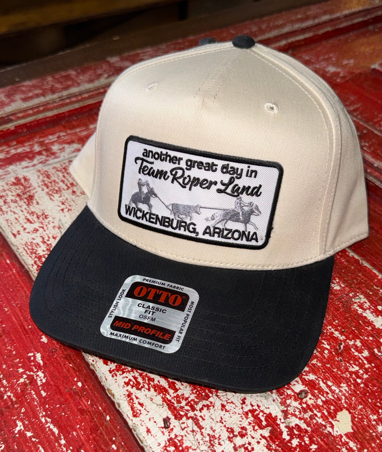 Team Roper Land Patch Hats