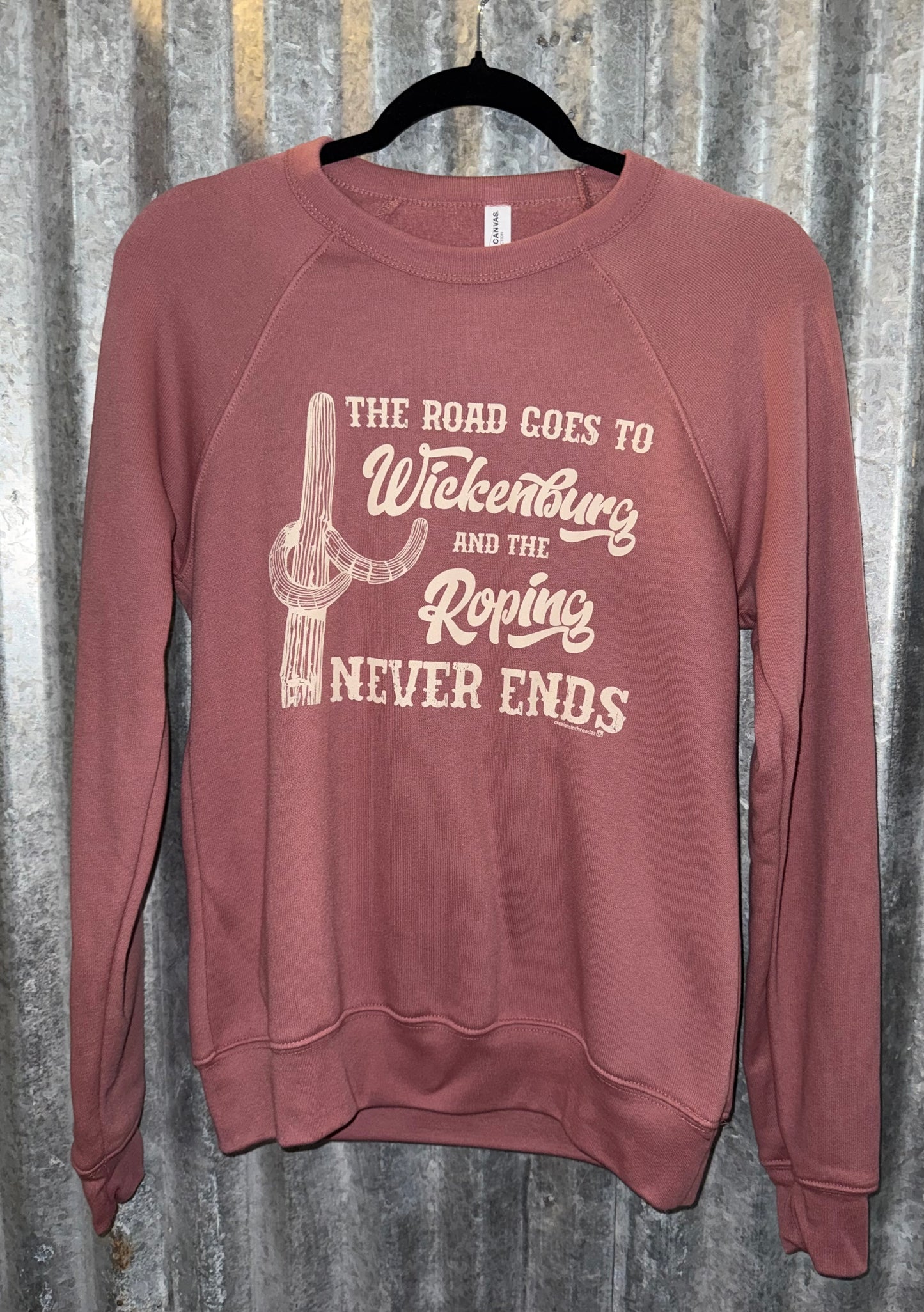 The Road To Wickenburg Crewneck Sweatshirt