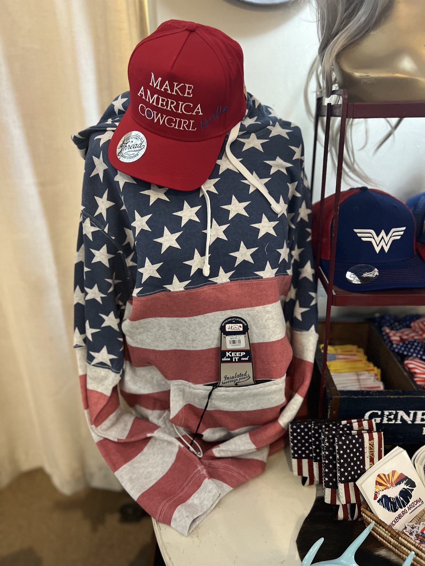 American Flag Hoodie