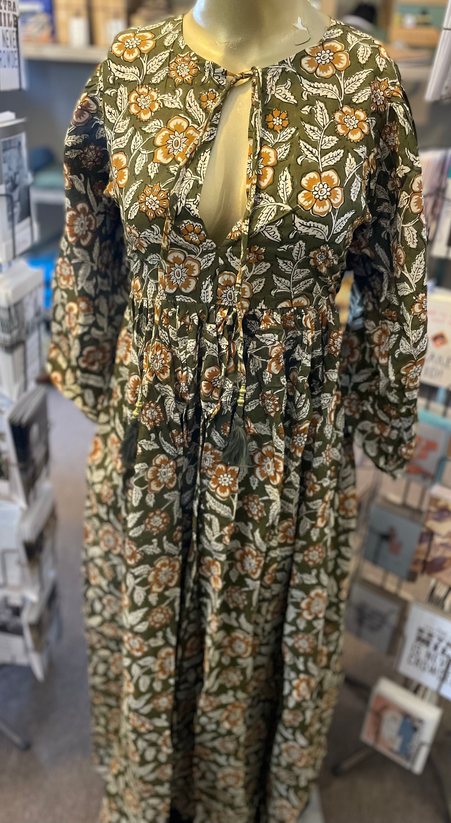 Boho Floral Maxi Dress