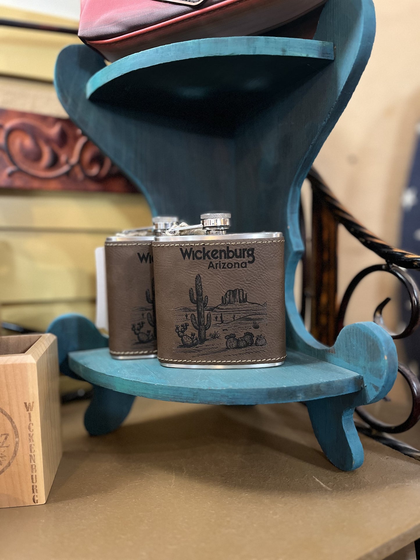 Engraved Flask