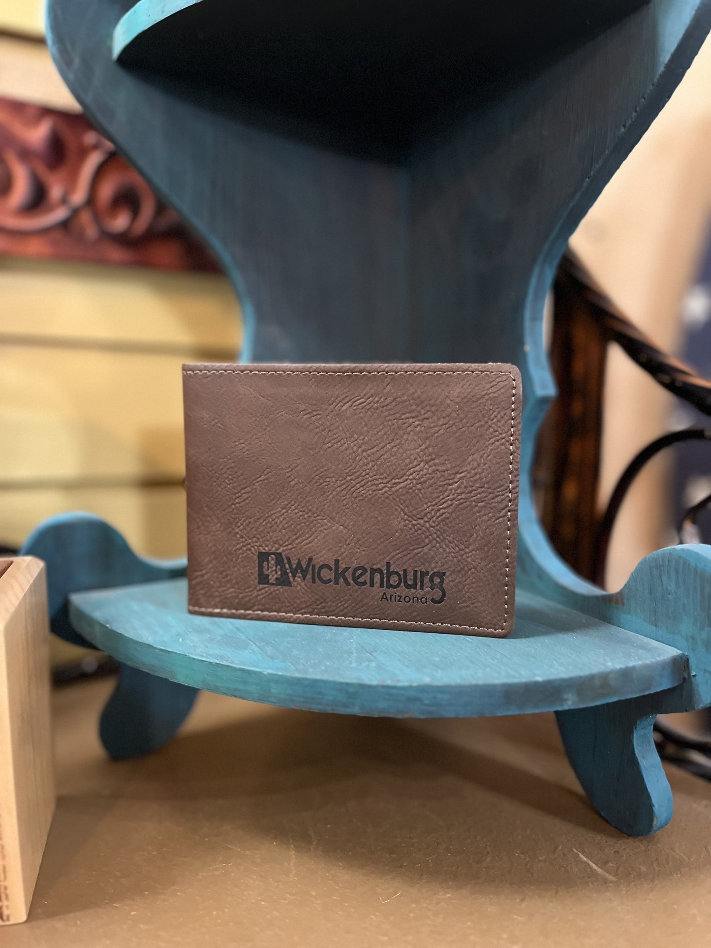 Engraved Leather Wallets