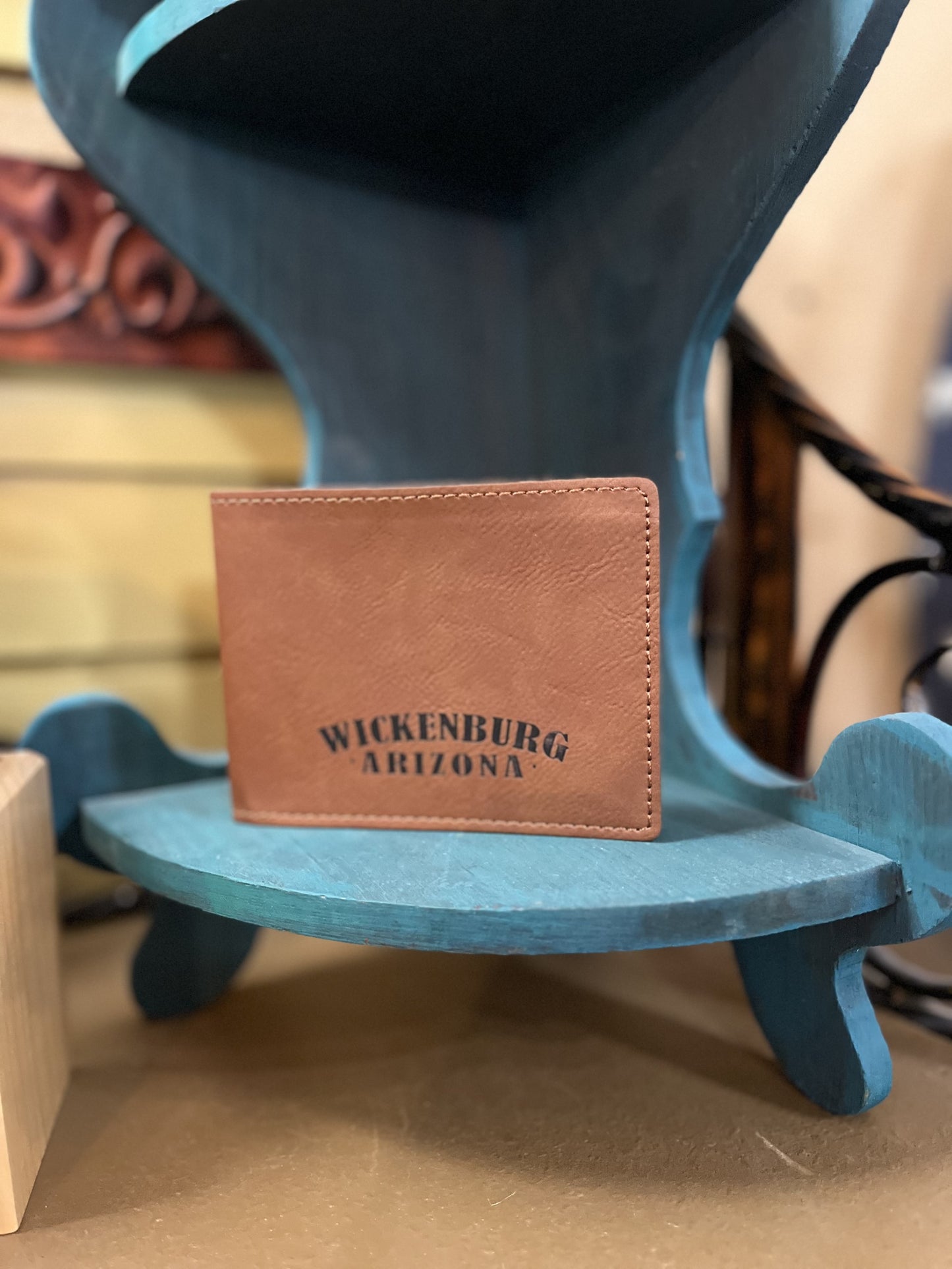 Engraved Leather Wallets