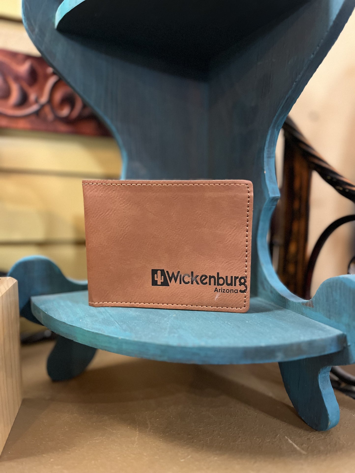 Engraved Leather Wallets