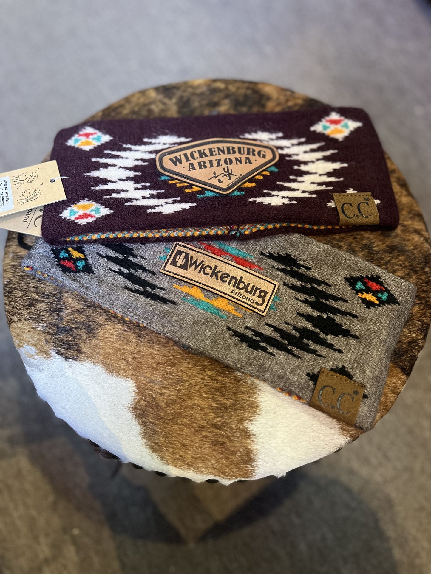 Headwrap w/ Leather Patch