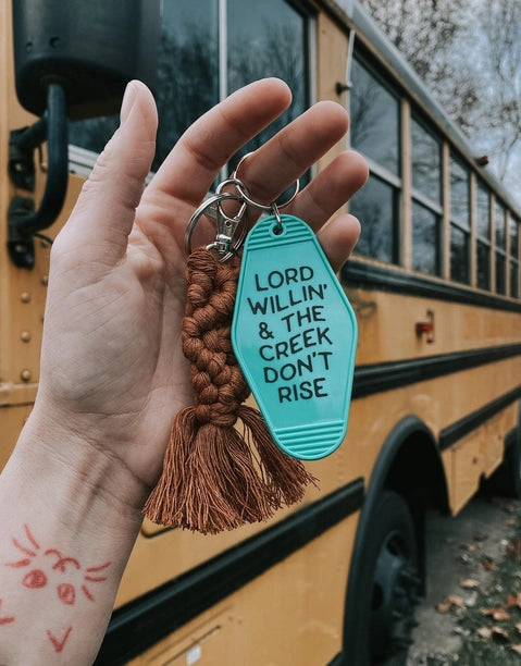 Room Key Keychains