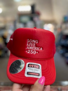 Long Live America 250 Embroidered Cap