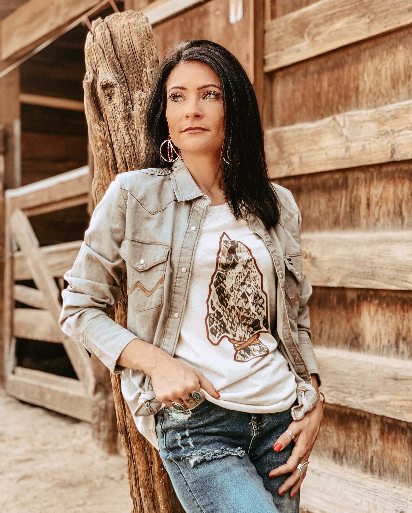 Snakeskin Arrowhead T-Shirt