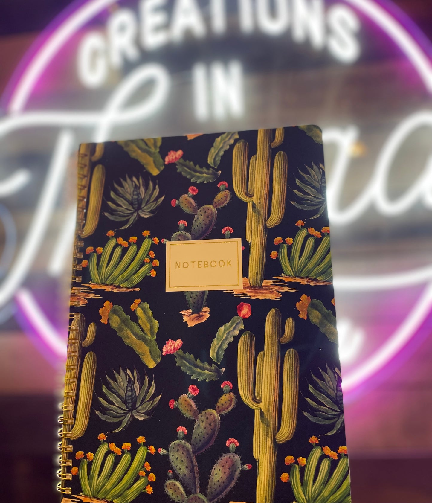 Cactus Spiral Notebooks Notepads