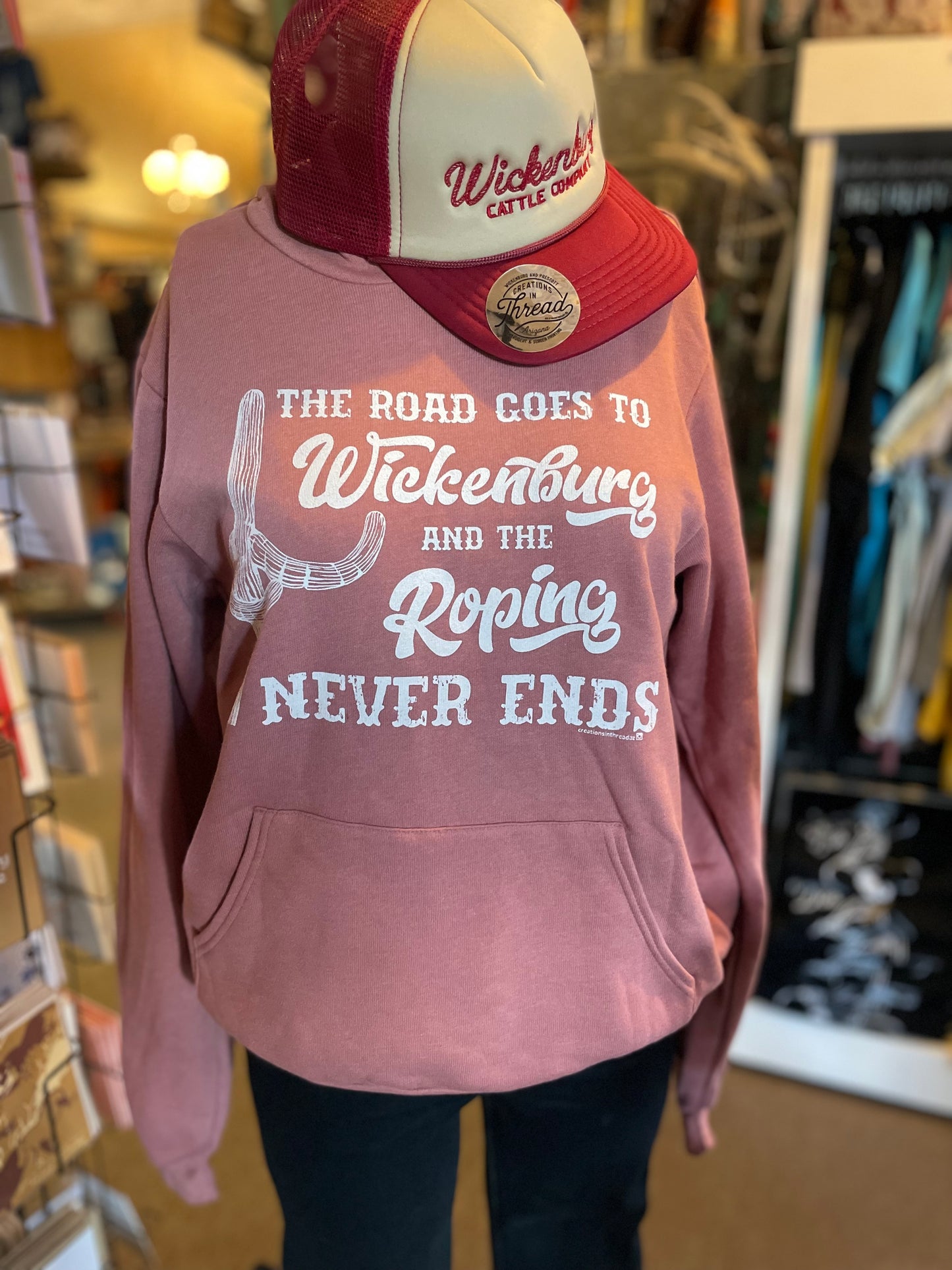 The Road To Wickenburg Sweatshirts
