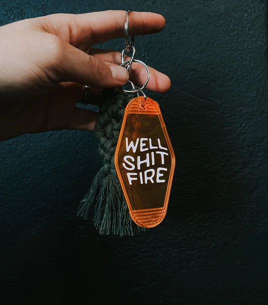Room Key Keychains