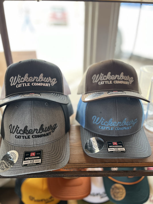 Wickenburg Cattle Company Caps
