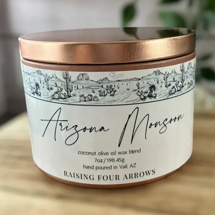 Raising Four Arrows Candles
