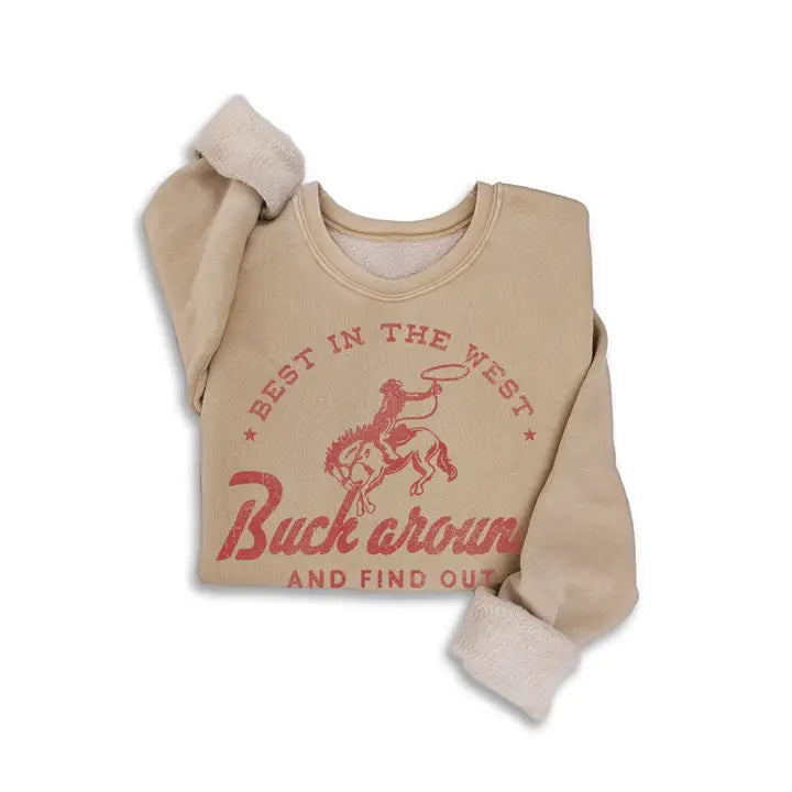 Best in the West Crewneck Sweatshirts