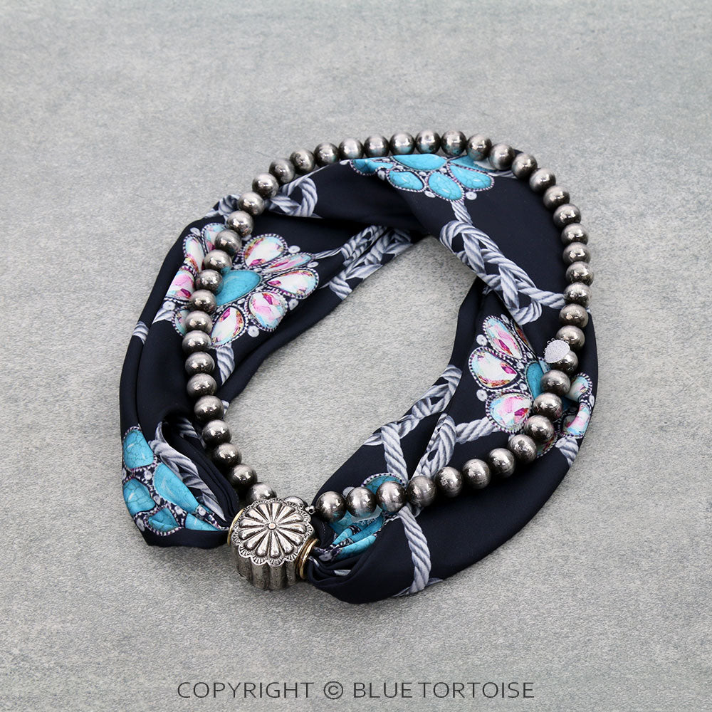 Scarf Necklace Set