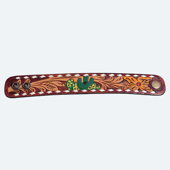 Tooled Leather Bracelets