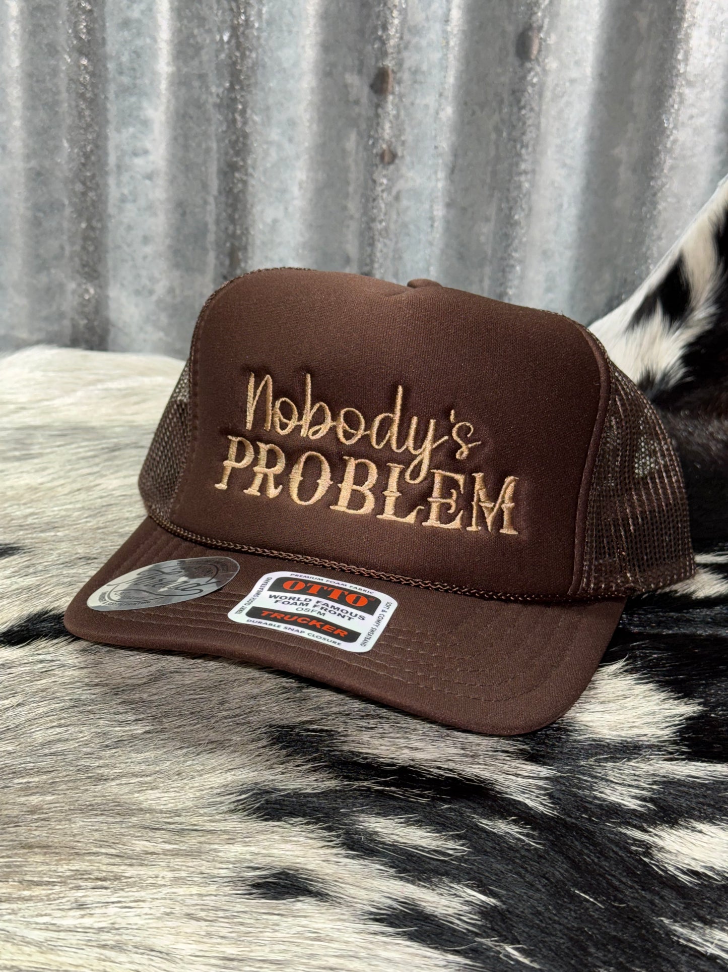 Nobody's Problem Foam Hats