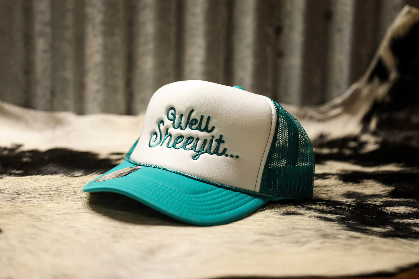Well Sheeyit Embroidered Foam Hats