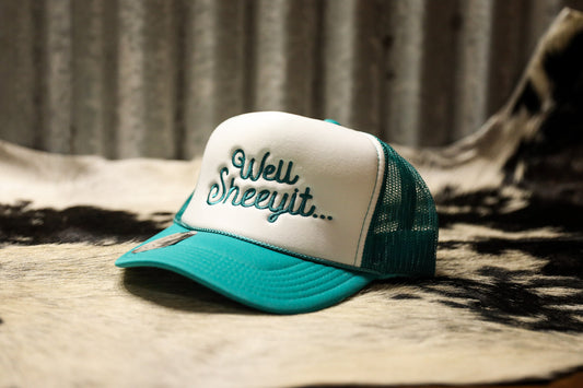Well Sheeyit Embroidered Foam Hats