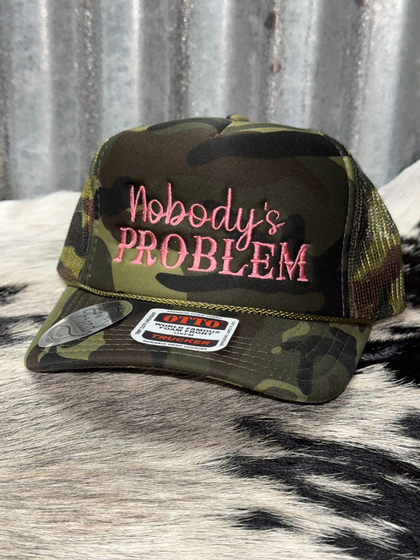 Nobody's Problem Foam Hats