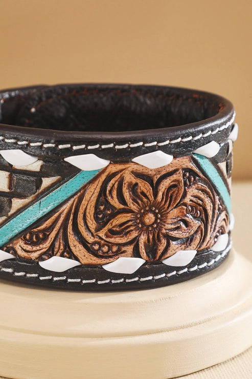 Tooled Leather Bracelets