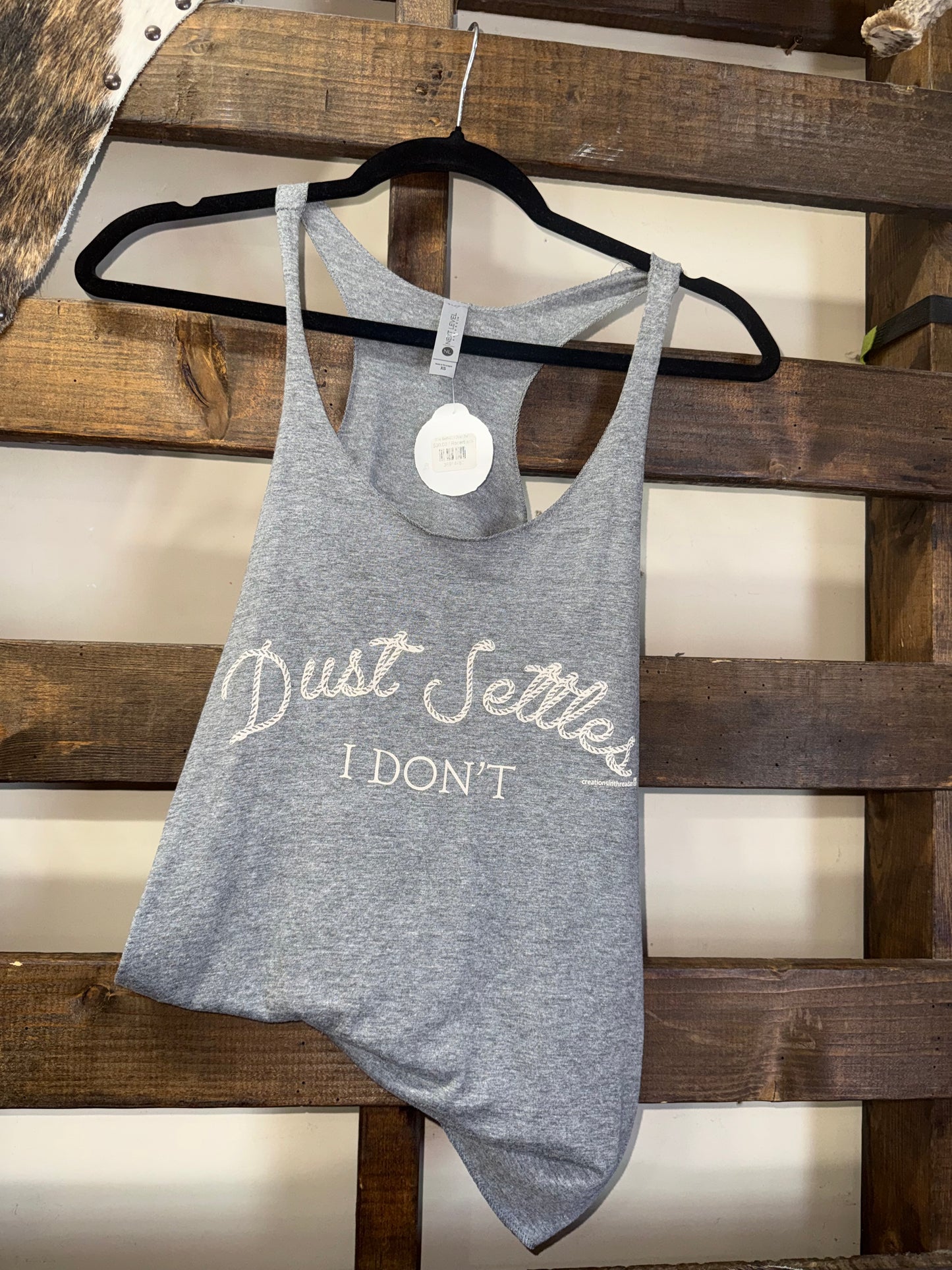 Dust Settles...I Don't Tank Tops