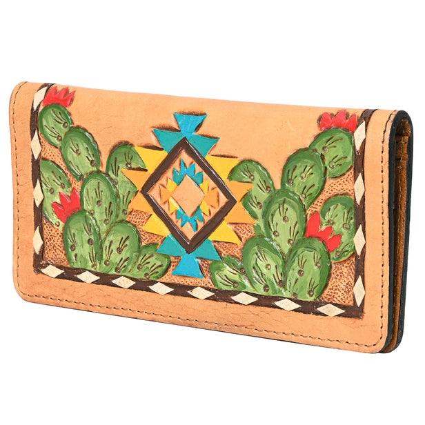 Western Tooled  Leather Wallets