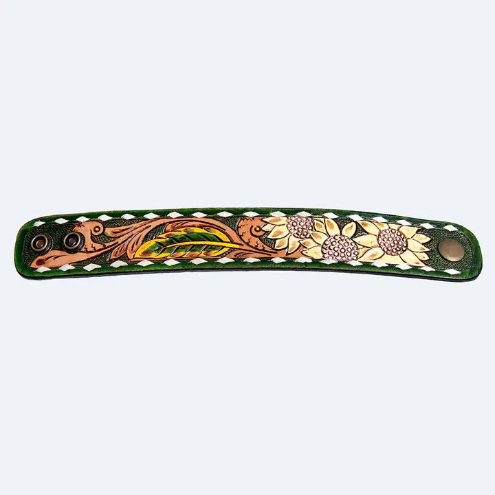 Tooled Leather Bracelets