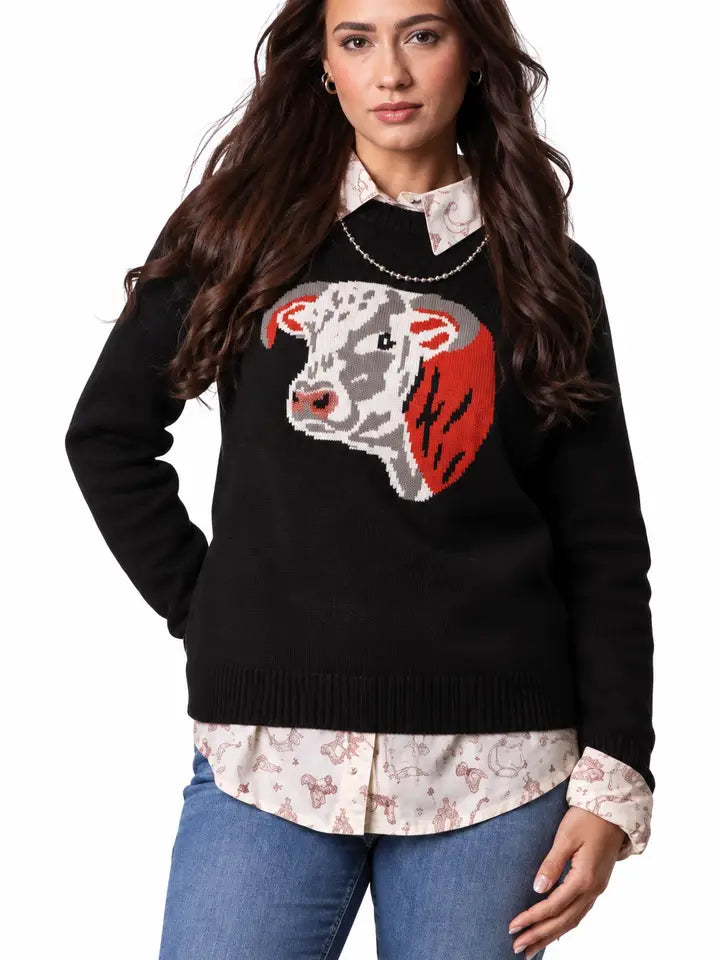 Cotton-Rye Hereford Sweater