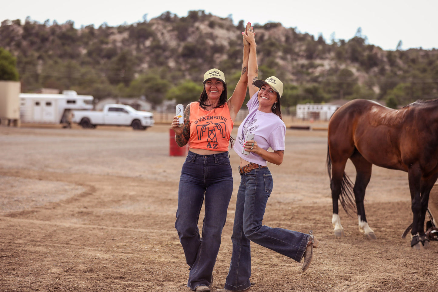 Hootin' & Hollerin' Embroidered Hats
