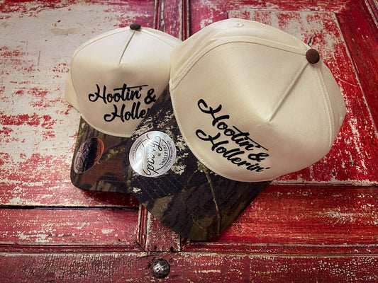 Hootin' & Hollerin' Embroidered Hats