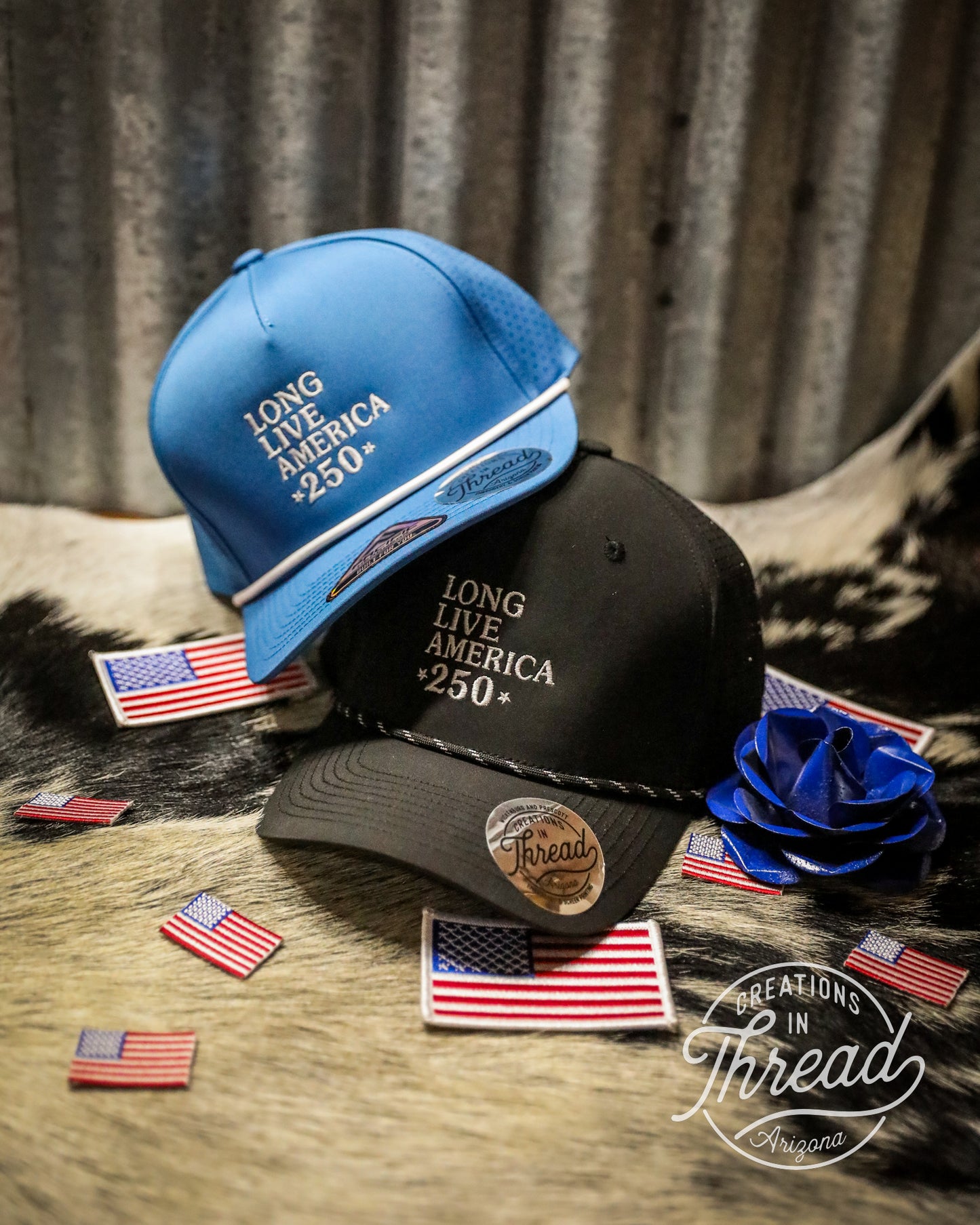 Long Live America 250 Embroidered Cap