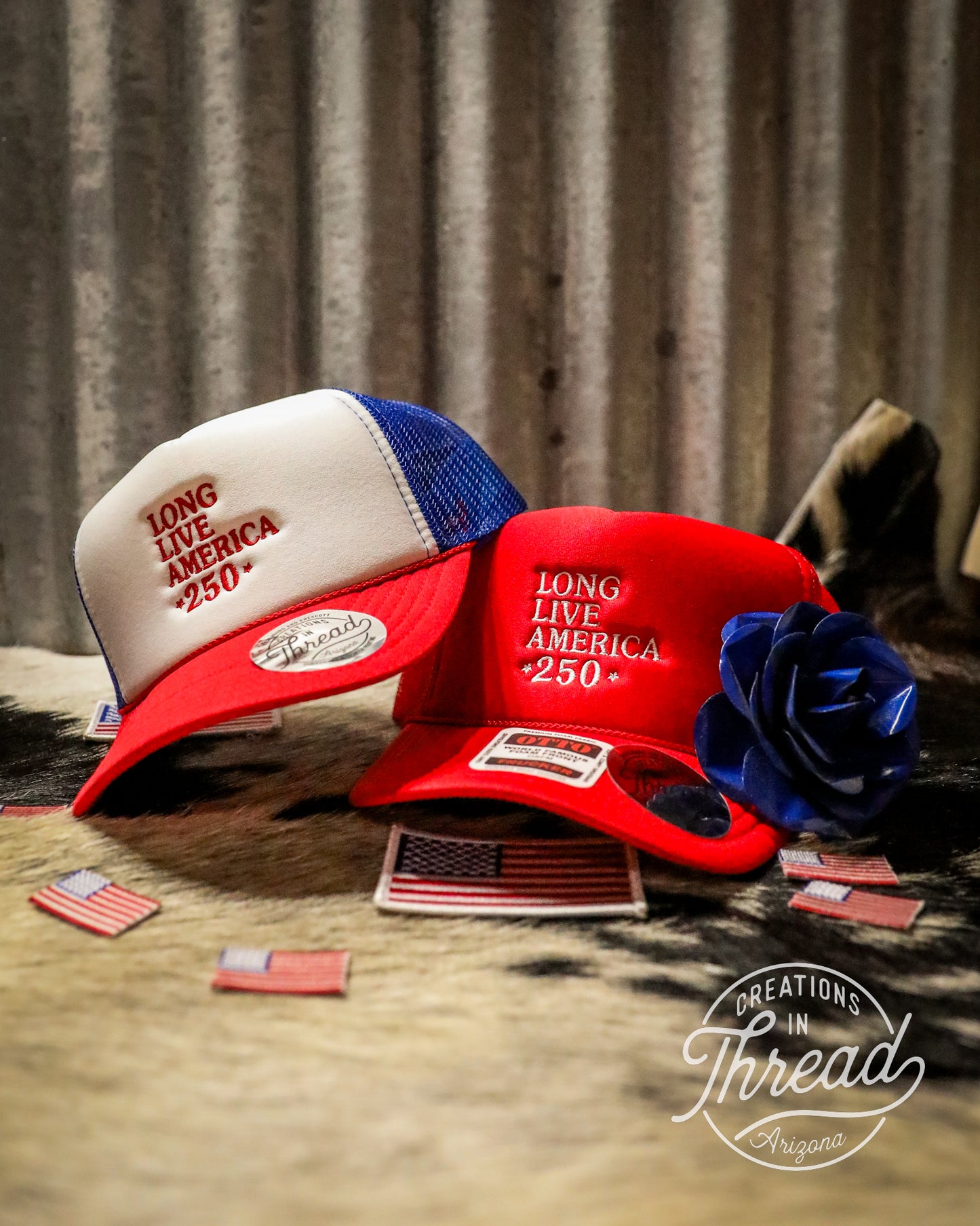 Long Live America 250 Embroidered Cap