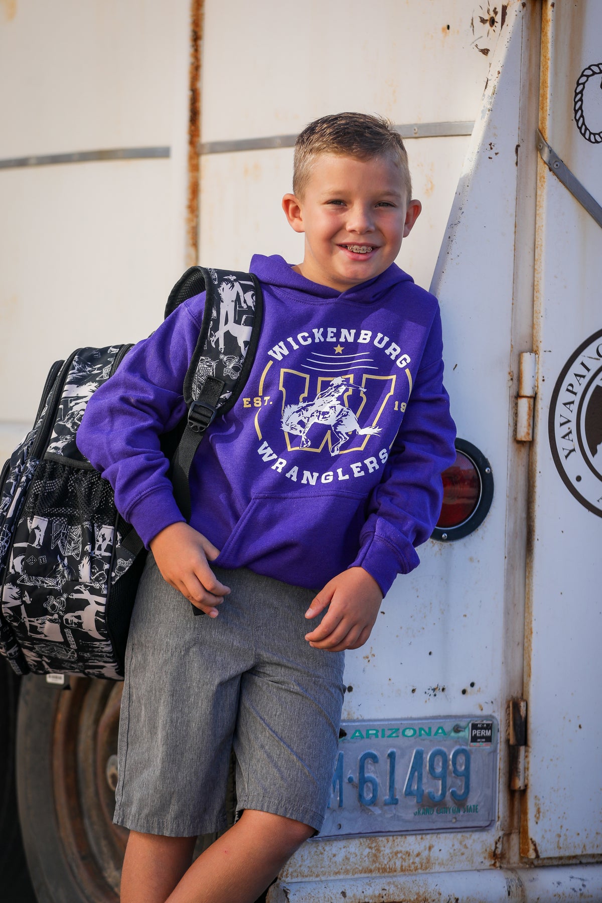Youth WHS Wranglers Sweatshirts- Garage Band