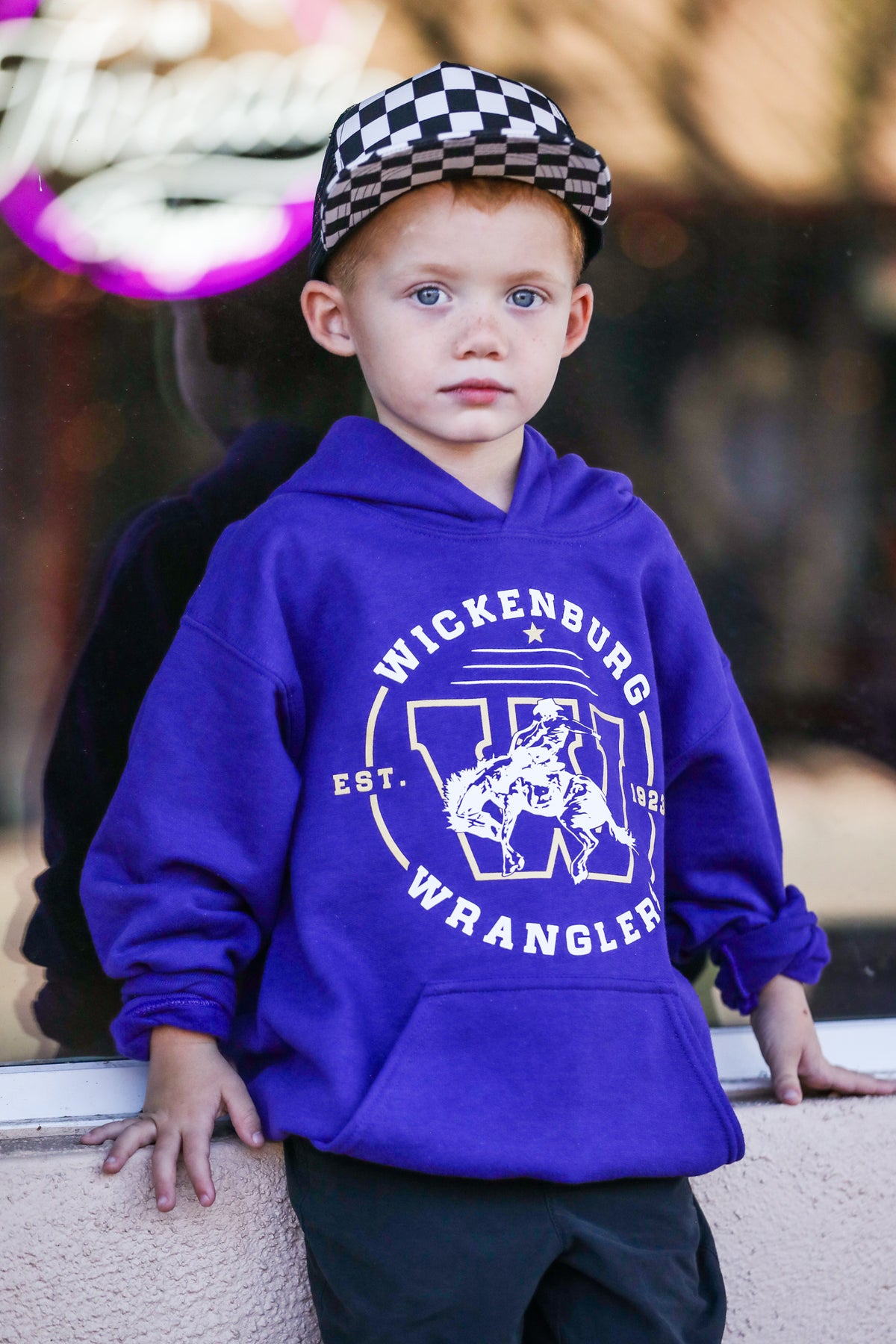 Youth WHS Wranglers Sweatshirts- Garage Band