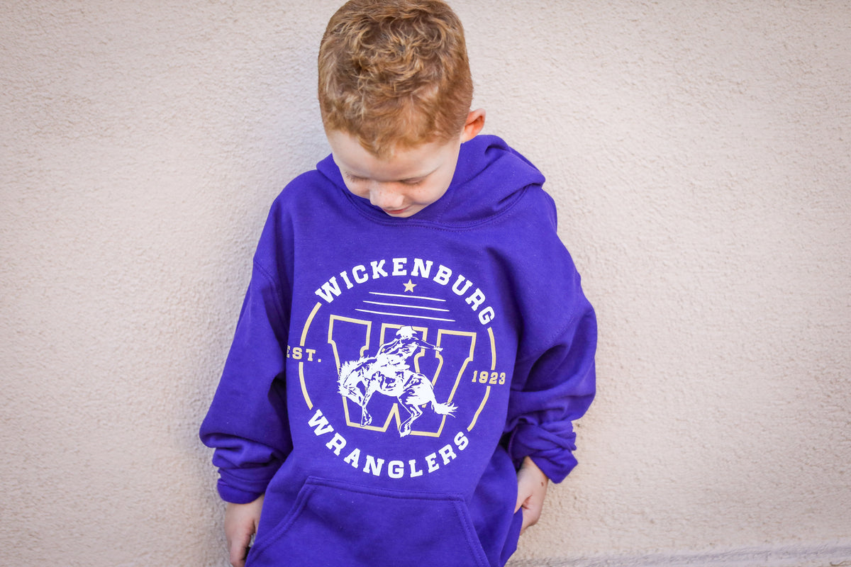 Youth WHS Wranglers Sweatshirts- Garage Band