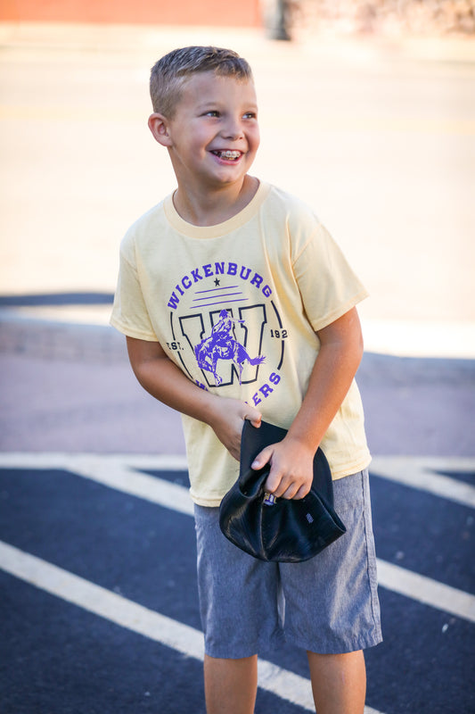 Youth WHS Wranglers Tee- Garage Band