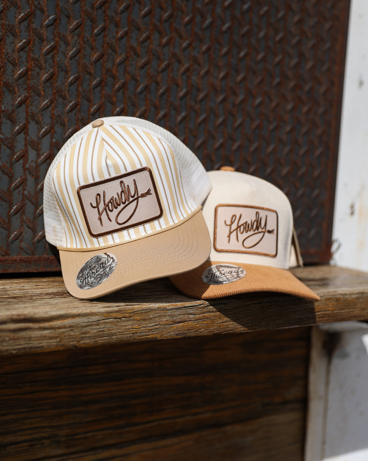 Howdy Patch Caps