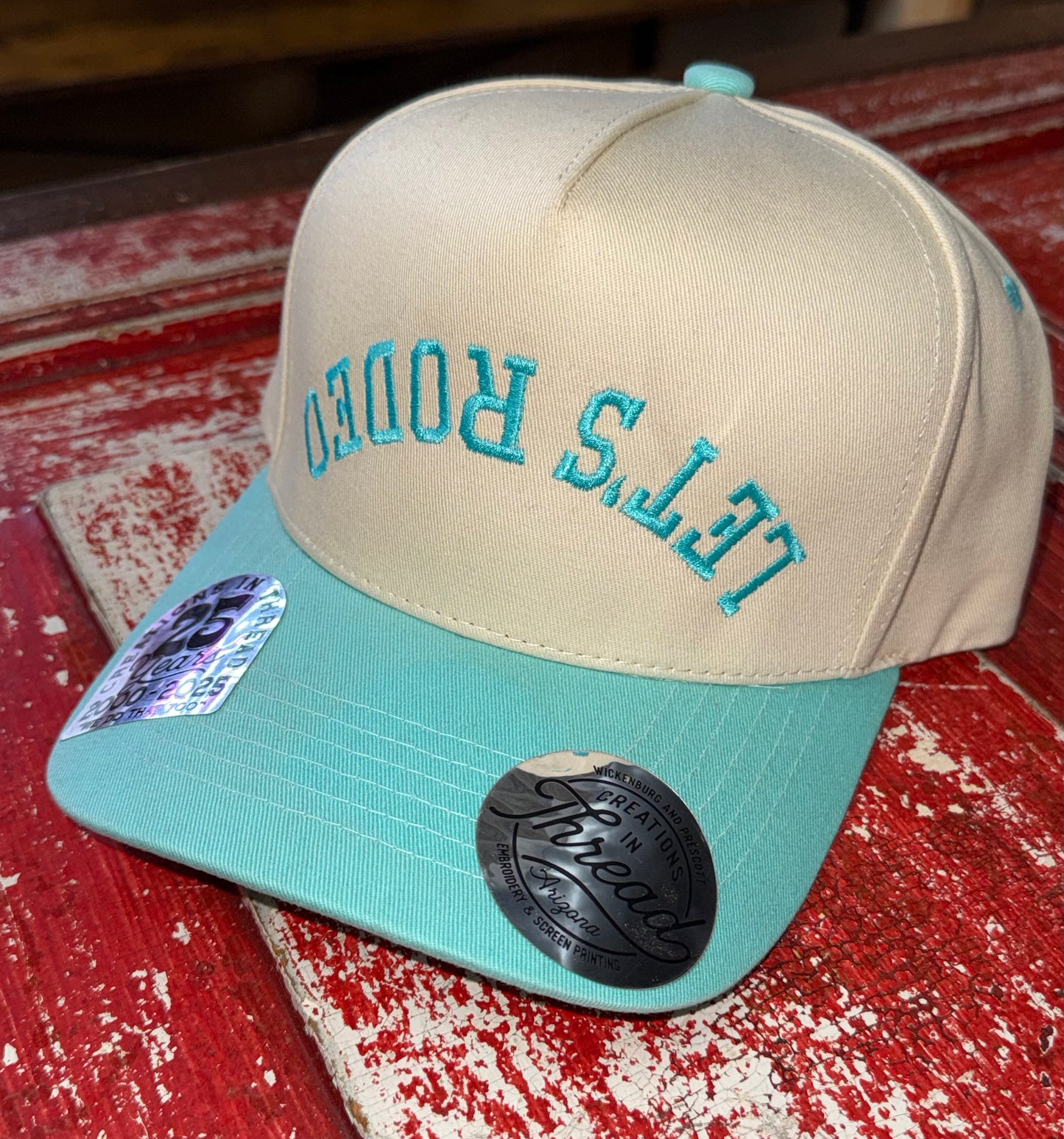Let's Rodeo Embroidered Hats