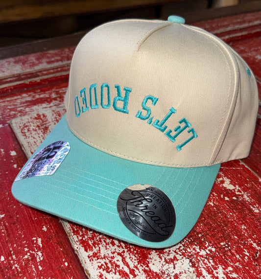 Let's Rodeo Embroidered Hats