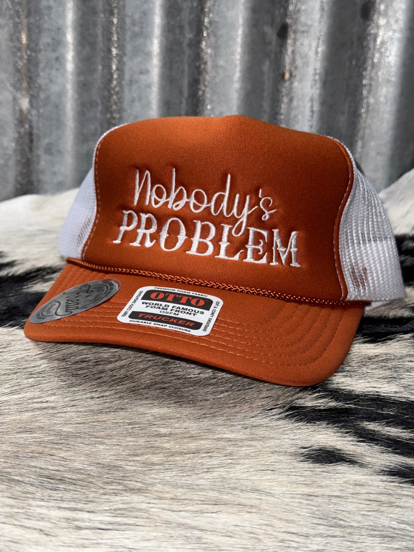 Nobody's Problem Foam Hats