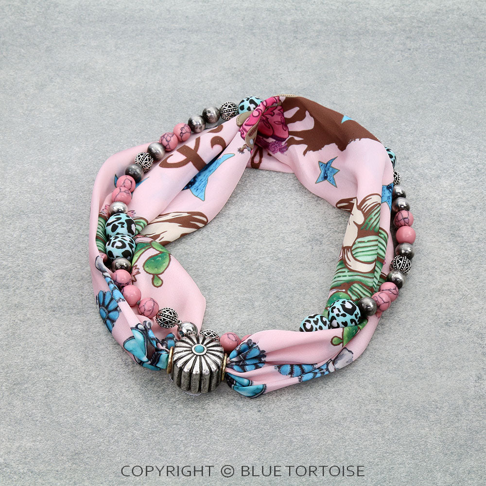 Scarf Necklace Set