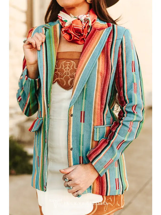 Lucky & Blessed Women's Blazers