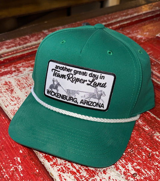 Team Roper Land Patch Hats